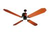 Ceiling fan without light 100% MADE IN ITALY, 4 aluminium blades, diameter 132 cm. Motor body in anodized Aluminium (at sight) and Steel with integrated inverter to guarantee the maximum yield with the minimum consumption. GUARANTEED 15 YEARS