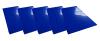 Satz mit 5 antibakteriellen Teppichen zum Abreien, bestehend aus einem Block von 30 Schichten cm 45x90 blaue Farbe Reinigt sowohl die Schuhsohlen als auch die Rder der Wagen Mit Klebstoff versehen, einfach auf dem Vinyl- oder Harzboden abrollen