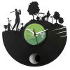 Vinyl Golf Pendulum Clock