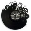 Work Vinyl Clock