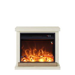 Caminetto Elettrico Completo Anna Crema