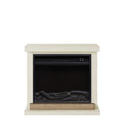 Caminetto Elettrico Completo Anna Crema