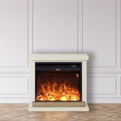 Caminetto Elettrico Completo Anna Crema
