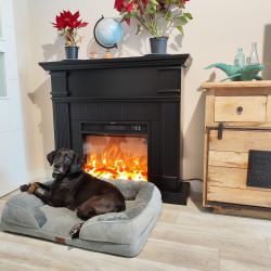 FUEGO  Chimenea Elctrica De Pie Black Omar es un producto que se ofrecen al mejor precio
