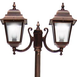 Liberti Design  2 Lights Lamp Athena Black Copper is a product on offer at the best price
