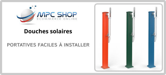 Achetez Made in Italy une de nos douches solaires portables, faciles à installer et à un prix avantageux.
