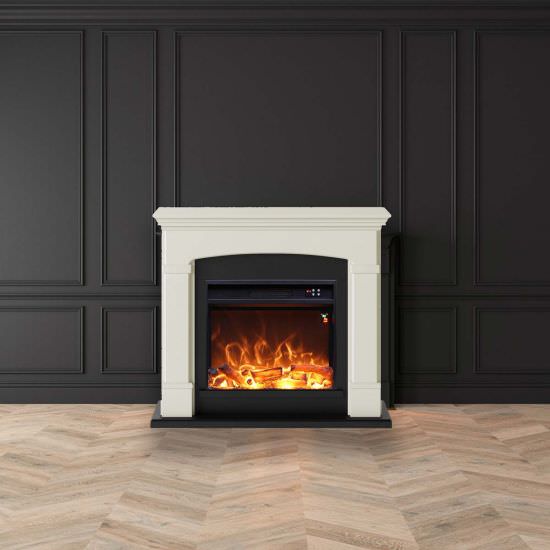 FUEGO  Caminetto Elettrico Bianco Crema  un prodotto in offerta al miglior prezzo online