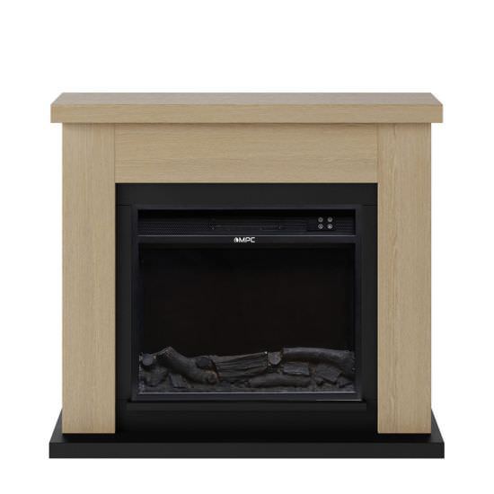 FUEGO  Oak Fireplace With Electric Insert is a product on offer at the best price