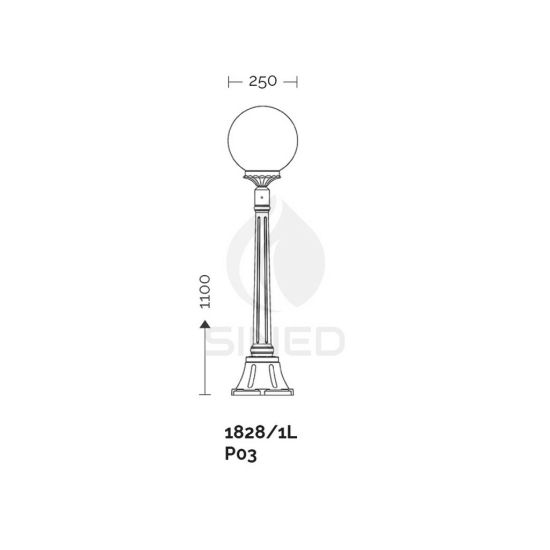 Liberti Design  Einfahrtstrahler Orione Anthrazit ist ein Produkt im Angebot zum besten Preis