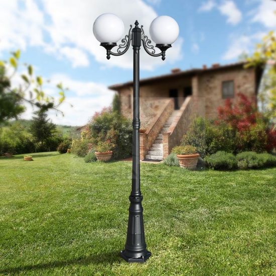 Liberti Design  Lampione Da Giardino Orione 2 Luci  un prodotto in offerta al miglior prezzo online