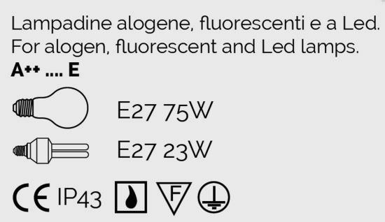 Liberti Design  Aplique De Aluminio Orione Para Exterior es un producto que se ofrecen al mejor precio