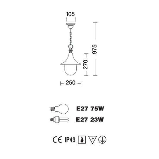 Liberti Design  Dione Garden Chandelier With Diffused is a product on offer at the best price