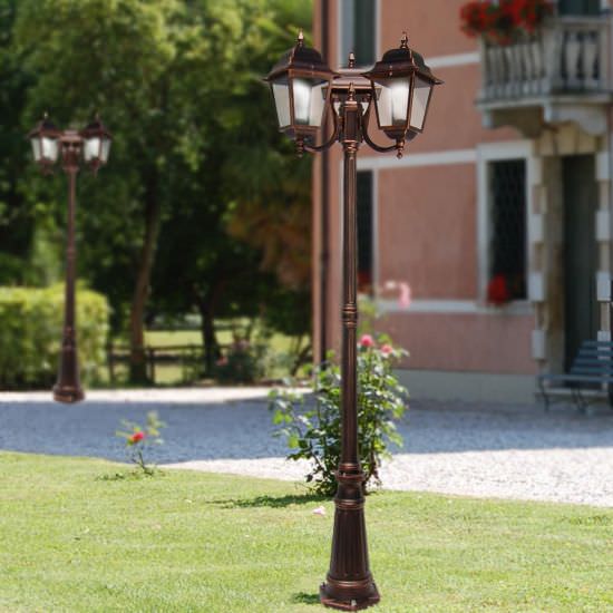 Liberti Design  Athena Poste De Aluminio 3 Luces es un producto que se ofrecen al mejor precio