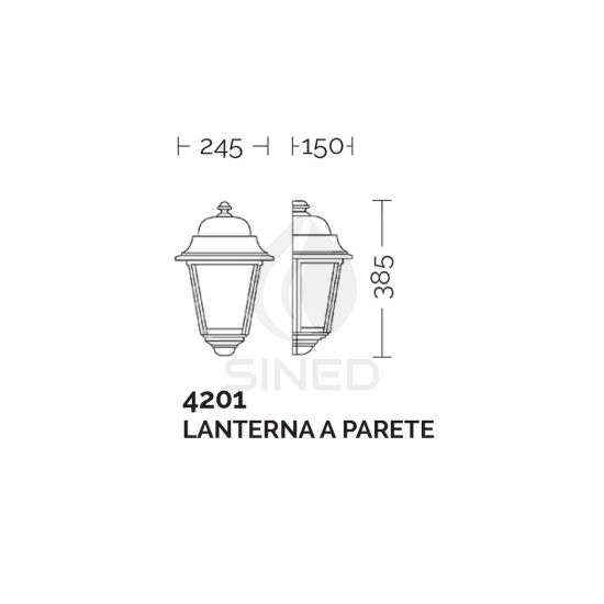 Liberti Design  Applique Da Esterno Athena In Alluminio  un prodotto in offerta al miglior prezzo online