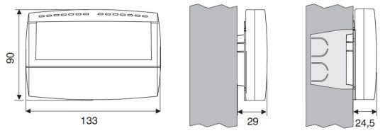 Perry  Wall Mounted Battery Operated Chronother is a product on offer at the best price