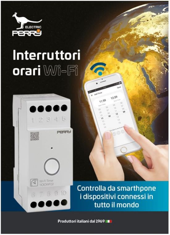 Perry  Zeitschaltuhr Wifi Din Bar ist ein Produkt im Angebot zum besten Preis