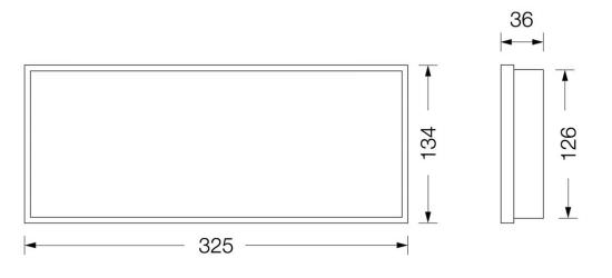 Perry  Notleuchte Led 1le Fal1000 ist ein Produkt im Angebot zum besten Preis