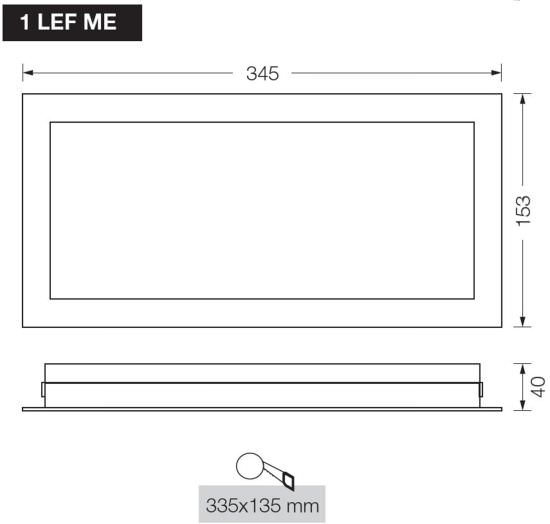 Perry  Linear Recessed Frame is a product on offer at the best price