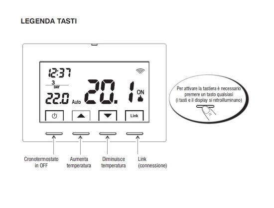 Perry  Cronotermostato Wireless Per Caldaia 3v  un prodotto in offerta al miglior prezzo online