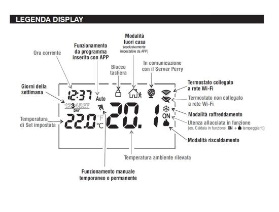 Perry  Cronotermostato Wifi Da Parete  un prodotto in offerta al miglior prezzo online