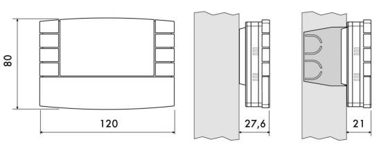 Perry  Wireless Chronothermostat Complete Wall is a product on offer at the best price