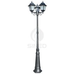 Liberti Design  Athena Street Lamp With 3 Lantern Lights is a product on offer at the best price