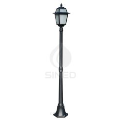 Lampione Artemide In Alluminio Antracite