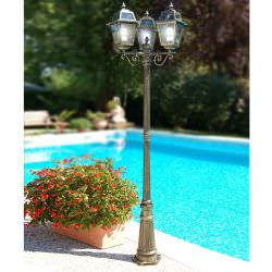 Artemide Outdoor Pole 3 Lights 