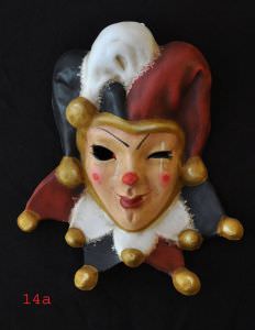 Maschera In Cartapesta Dipinta a Mano Jo  un prodotto in offerta al miglior prezzo online