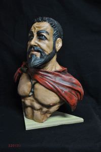  Scultura In Cartapesta Busto Spartano  un prodotto in offerta al miglior prezzo online