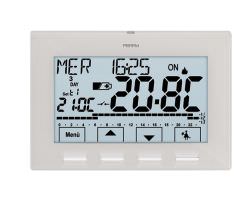 Perry  Perry White Wall Clock Thermostat is a product on offer at the best price