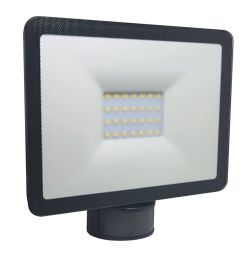 Perry  Black Led Spotlight With Motion Sensor is a product on offer at the best price