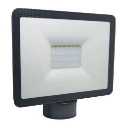 Black Led Spotlight With Motion Sensor