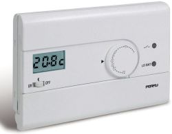 Perry  Perry White Wall Thermostat is a product on offer at the best price