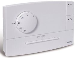 Perry  White Wall Thermostat With Current is a product on offer at the best price