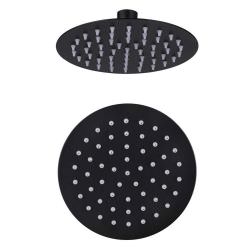 SINEDRICAMBI  Black Steel Shower Head 15 Cm is a product on offer at the best price