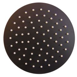 SINEDRICAMBI  Round Matt Black 6 Inch Shower Head is a product on offer at the best price