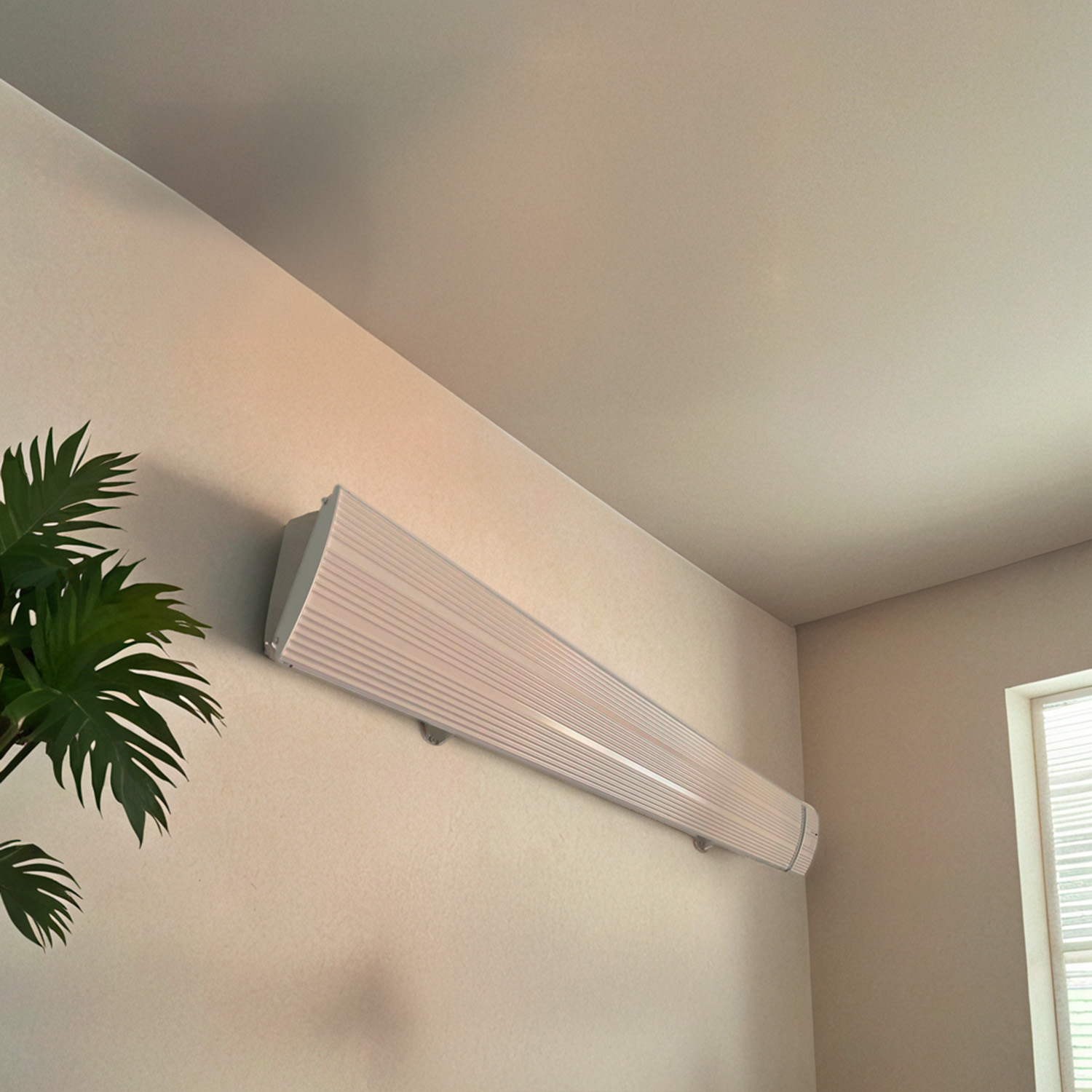Calefactor De Infrarrojos Blanco 2400w