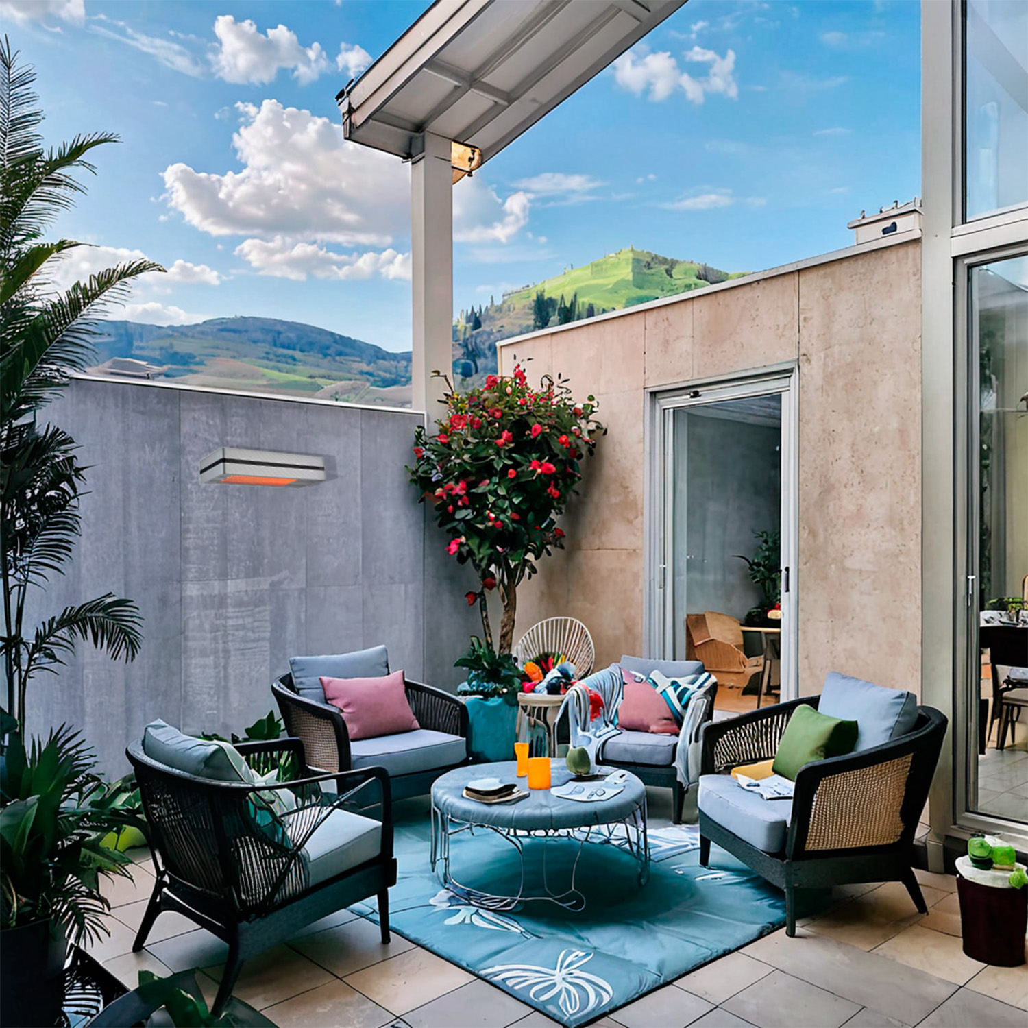 Indoor And Outdoor Heated