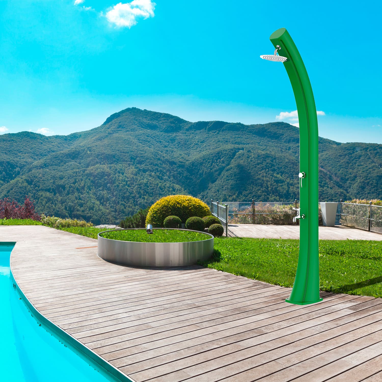 Largescale Solar Green Shower