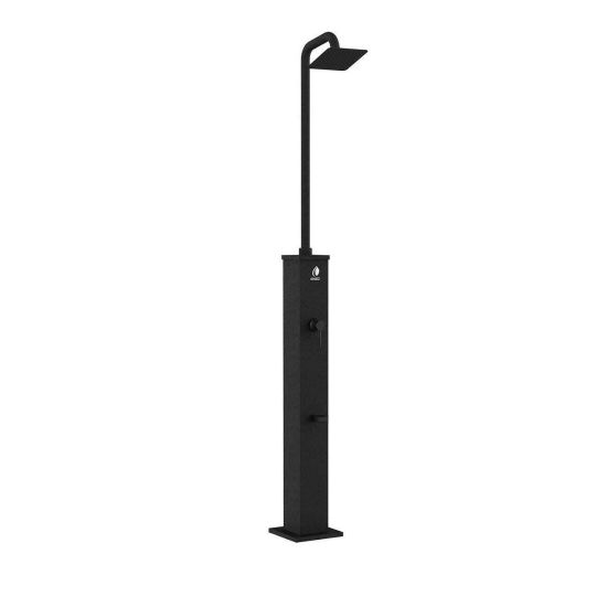 Black solar shower with great price