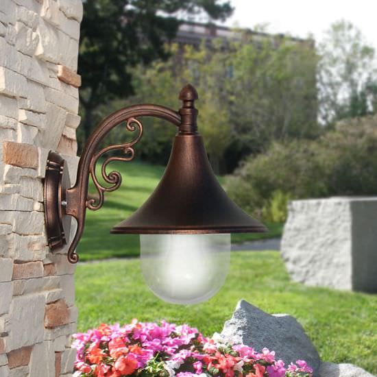 Wandlampe Fr Garten Und Terrasse Dione