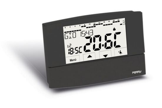 Weekly Wall Clock Thermostat