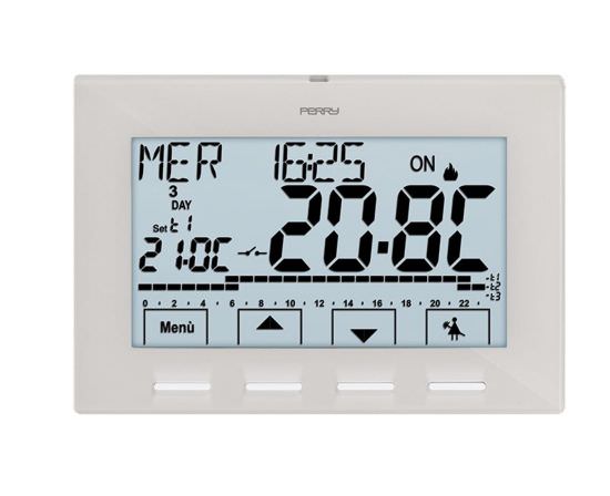 Perry Weier Wanduhrthermostat