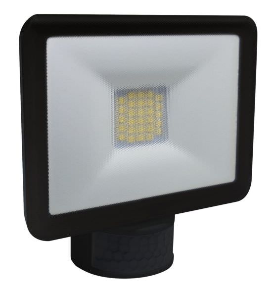 Black Led Light With 10w Motion Sensor