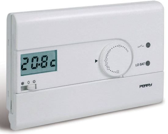 Thermostat Mural Numrique Blanc 