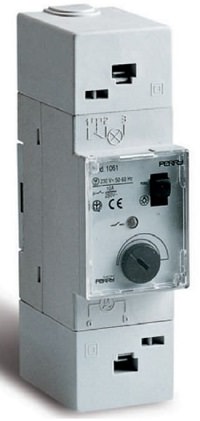 Interruptor temporizado para luminarias modulares de escalera 2 DIN
