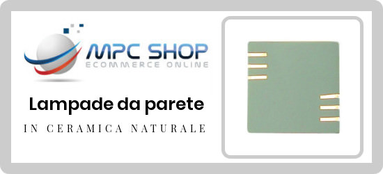 catalogo lampade di ceramica da parete