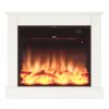 Caminetto Elettrico Camillo Xxl Bianco Eleganza e Funzionalita