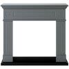Grey Carlo Fireplace Frame